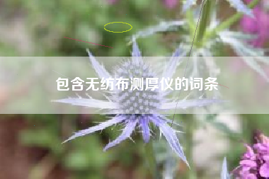 包含无纺布测厚仪的词条