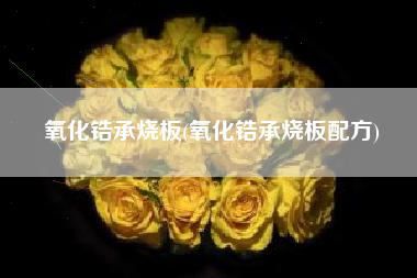 氧化锆承烧板(氧化锆承烧板配方)