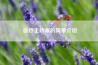 医疗无纺布的简单介绍