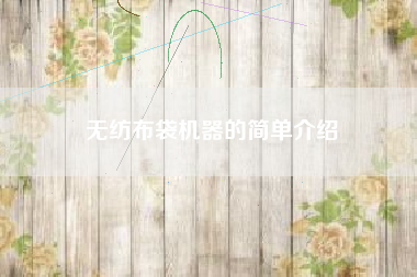 无纺布袋机器的简单介绍