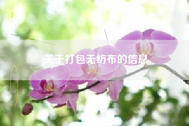 关于打包无纺布的信息