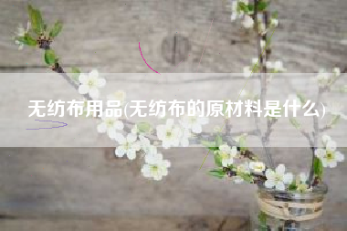 <a href='/' target='_blank' title='无纺布' ><strong>无纺布</strong></a>用品(无纺布的原材料是什么)