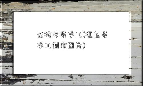 无纺布袋手工(红包袋手工制作图片)