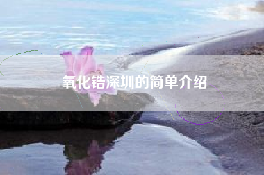 氧化锆深圳的简单介绍