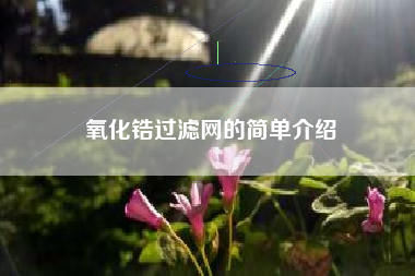 氧化锆过滤网的简单介绍