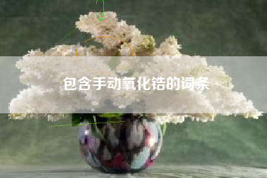 包含手动氧化锆的词条