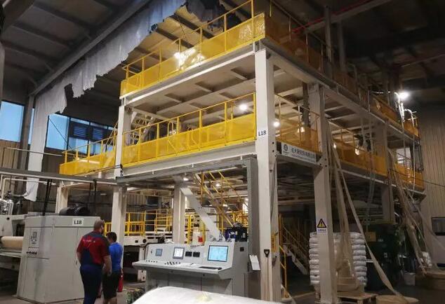 双组分纺粘生产线