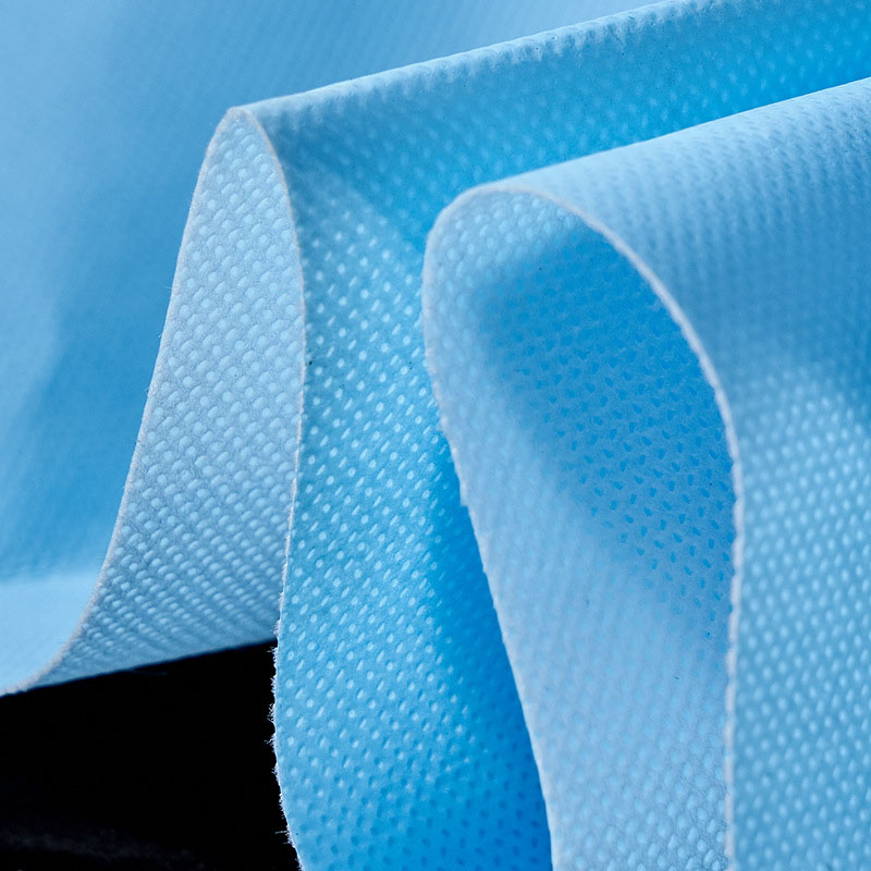 亲水无纺布淋膜布蓝色亲水复合布PP+PE不织布垫单防护用品