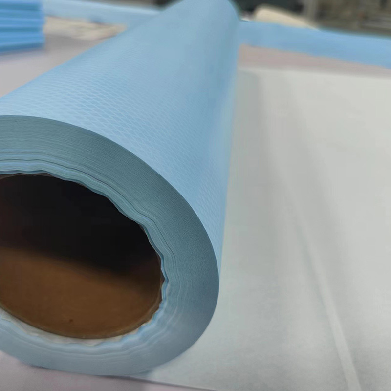 淋膜木浆纸pe+木浆纸一次性检查垫医用垫单淋膜木浆纸防滑垫