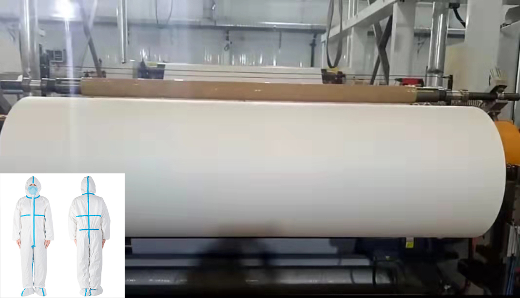 防护服用复合布 无纺布 PP纺粘布 